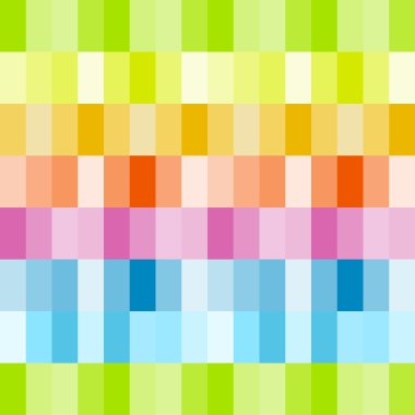 Rainbow rows clipart