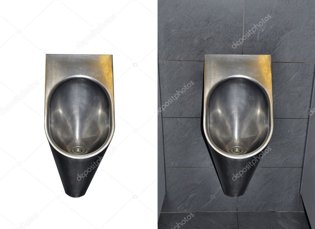 Metal urinal
