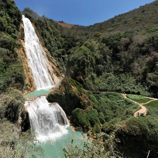 Мексиканский водопад — стоковое фото