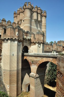 Bridge to the Fortress of Coca (Vertical) clipart