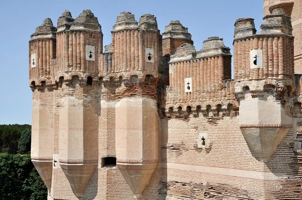 Tower of the Fortress of Coca — Φωτογραφία Αρχείου