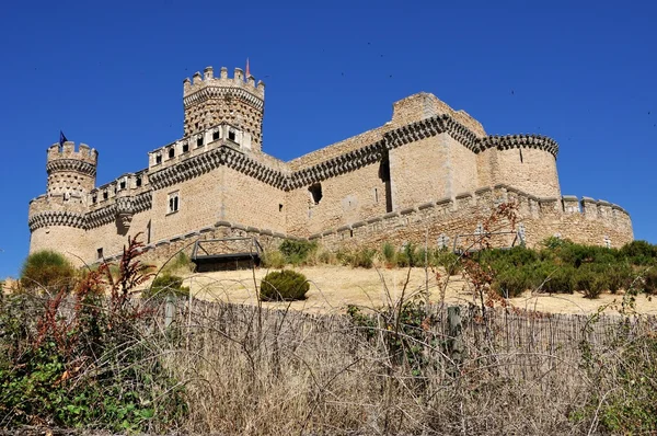 Manzanares el Real kasteel — Stockfoto