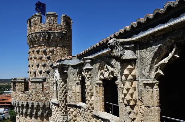 Manzanares el Prawdziwy zamek — Zdjęcie stockowe