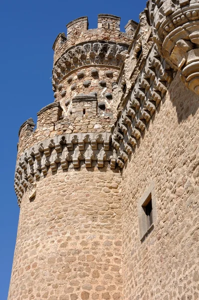 Castello di Manzanares el Real — Foto Stock