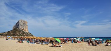 Calpe beach ve penon de ifach