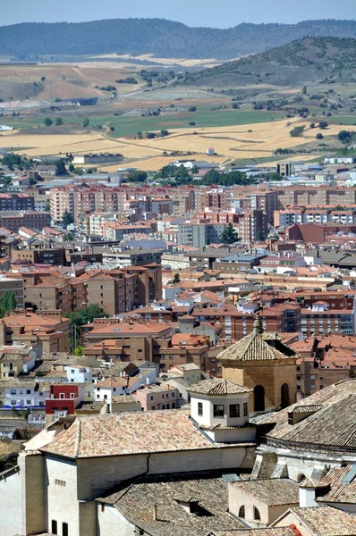 Flygfoto över cuenca, Spanien — Stockfoto
