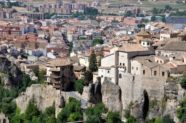 Luftaufnahme von Cuenca, Spanien — Stockfoto