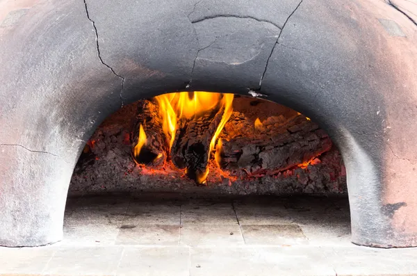 stock image Wood fired oven