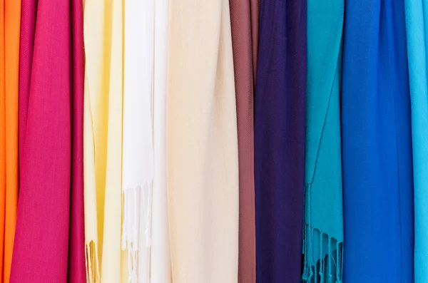 stock image Rainbow of bright cloth