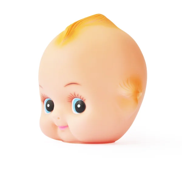 Head of byby toy — Stock Photo, Image