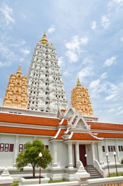 Beyaz buddhagaya pagoda