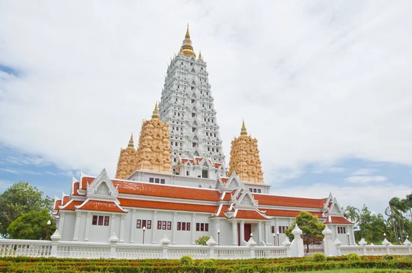 White buddhagaya pagoda — Stock Photo, Image
