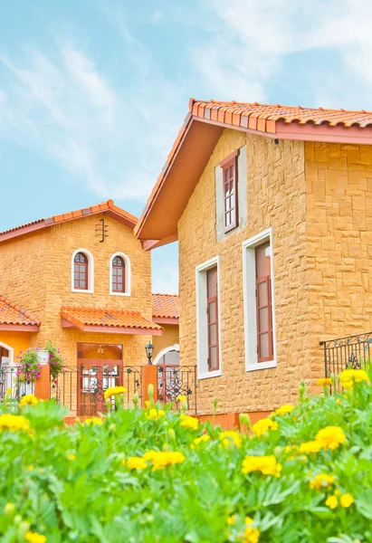 stock image House with blue sky