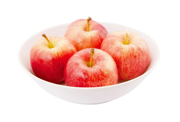 皿のりんご — ストック写真