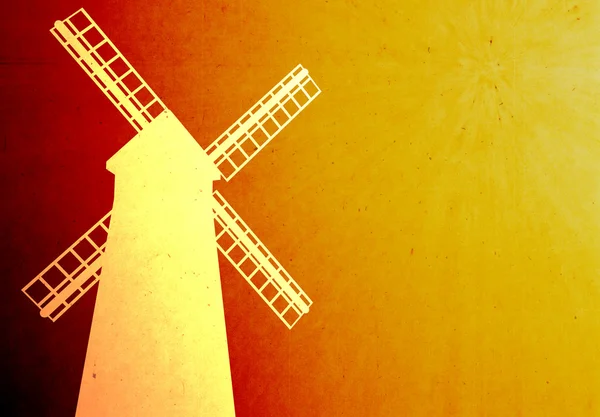 Стиль ветряной мельницы — стоковое фото