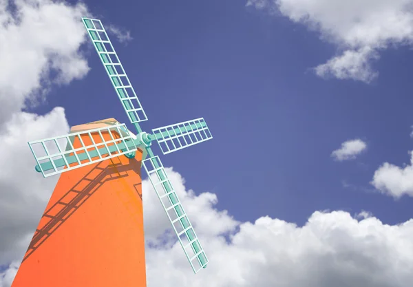 Torre del mulino a vento — Foto Stock