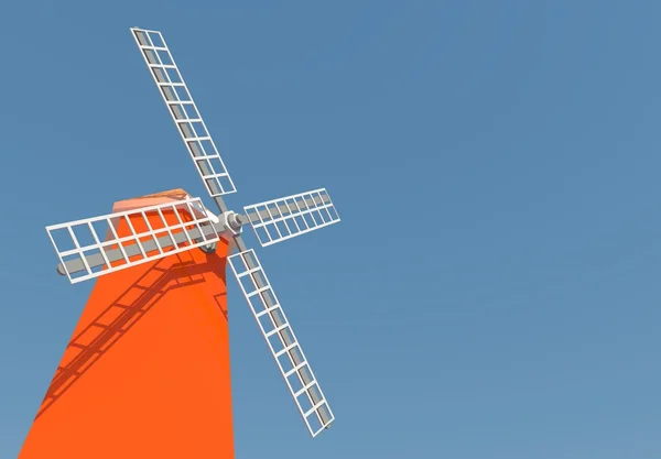 Torre de moinho — Fotografia de Stock