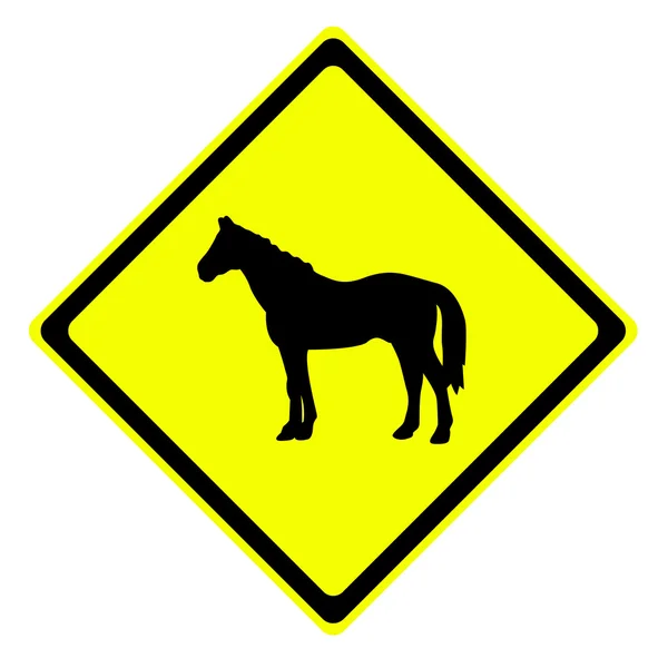 Trafik işaretleri uyarı olarak hoese — Stok fotoğraf