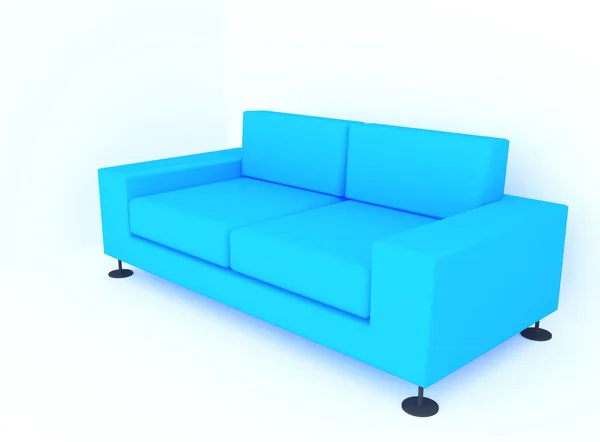 Sofa in empty room — Stock Photo, Image