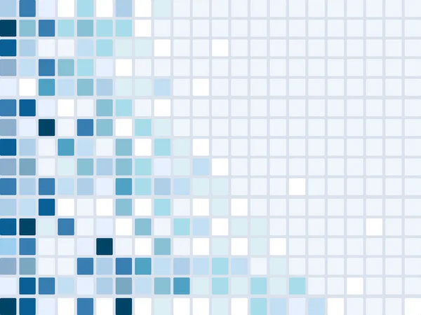 Mosaico azul — Archivo Imágenes Vectoriales