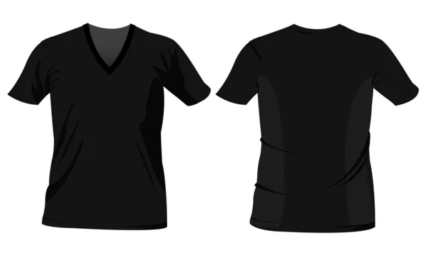 Modelos de t-shirt — Vetor de Stock