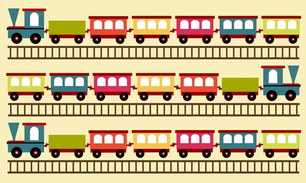 Modèle de train — Image vectorielle