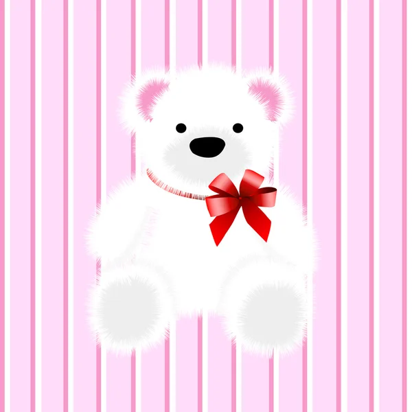 Teddy bear, toy — Stock Vector