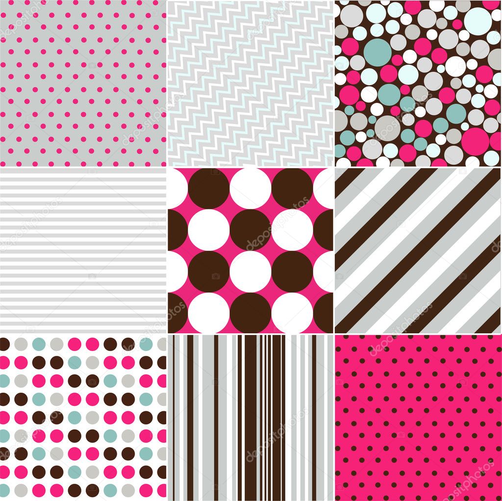 Seamless patterns with fabric texture