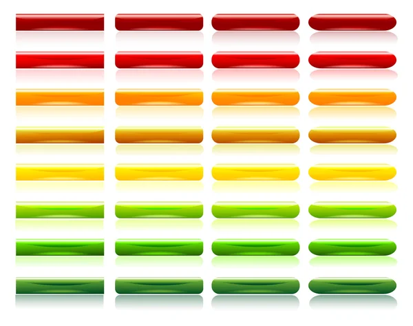 Butoane colorate strălucitoare — Fotografie, imagine de stoc
