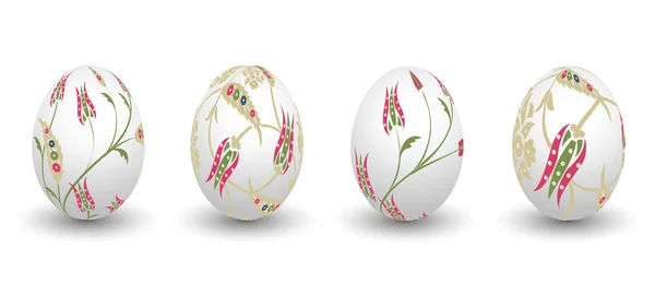 Húsvét, tojás — Stock Vector