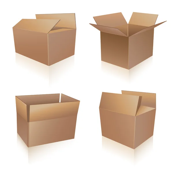 Судоходные коробки — стоковый вектор