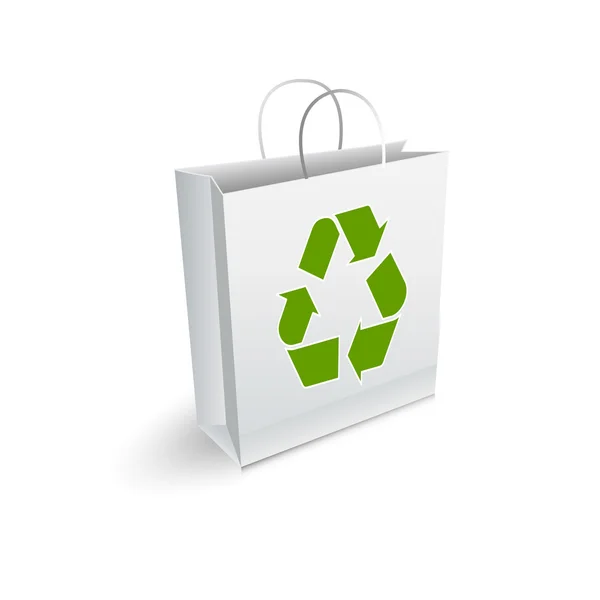 Recyclingbeutel — Stockvektor