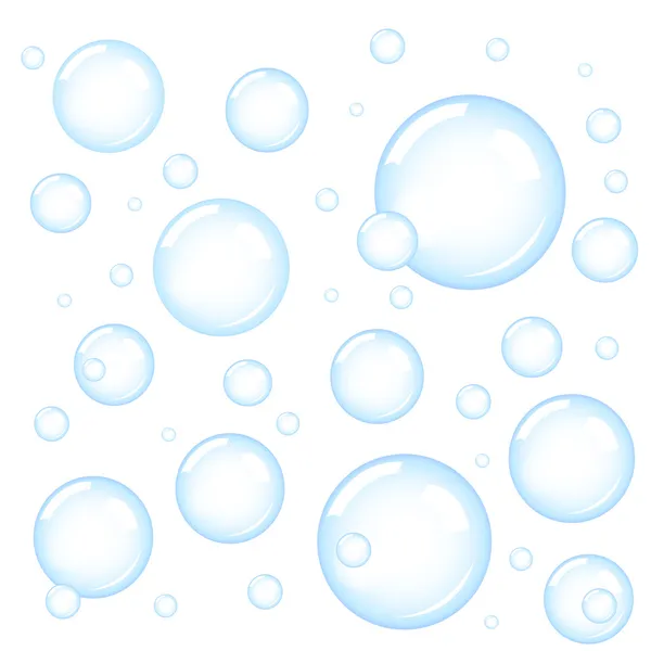 蓝色气泡 — 图库矢量图片