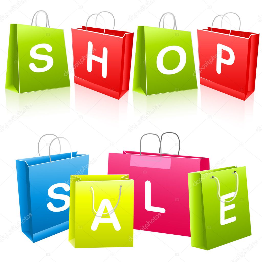 Sale shopping bags