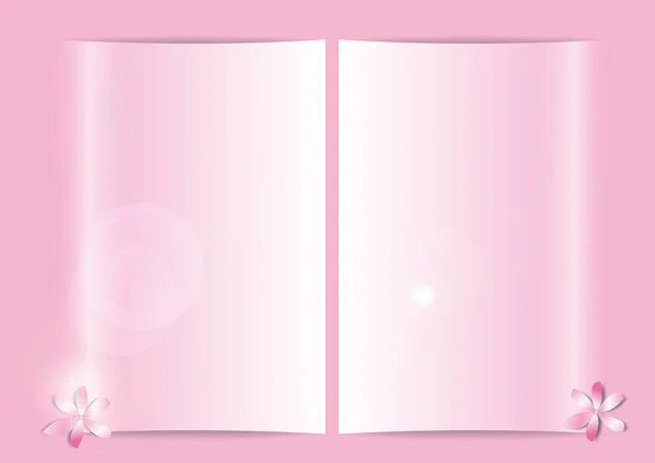 Sábanas rosadas — Archivo Imágenes Vectoriales