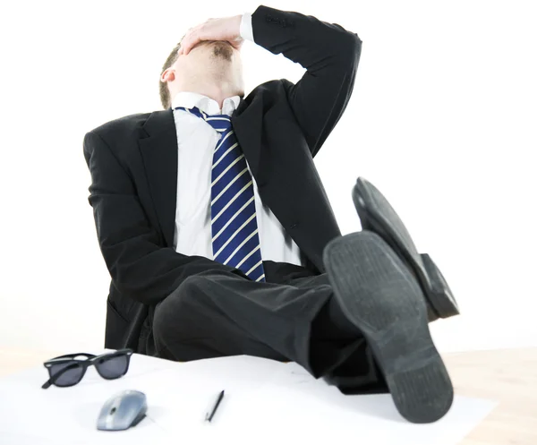 Hombre de negocios estresado —  Fotos de Stock
