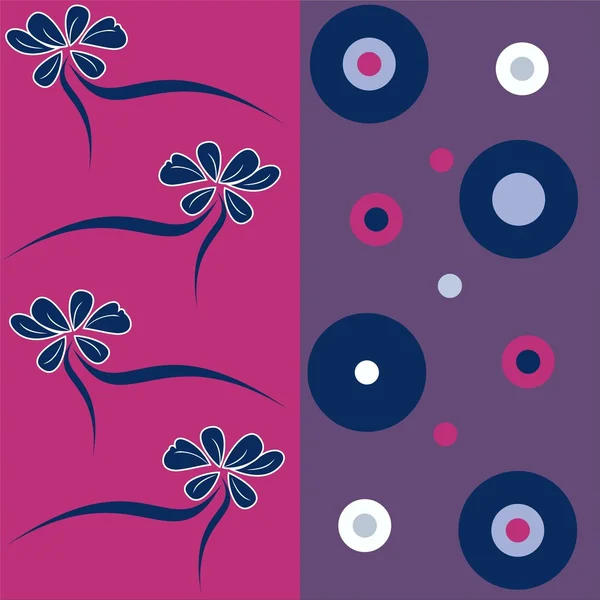 Milieux floraux — Image vectorielle