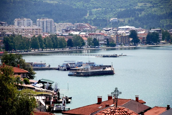 Ohrid, jeziora ohrid, macedonia — Zdjęcie stockowe