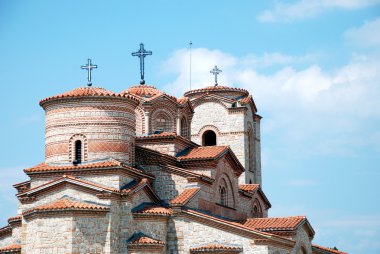 Orthodox Church of St Panteleimon, Ohrid, Macedonia clipart