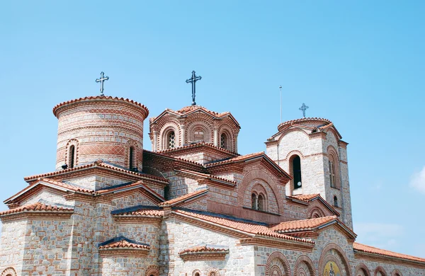 Ortodox egyház Szent Panteleimon, Ohrid, Macedónia — Stock Fotó