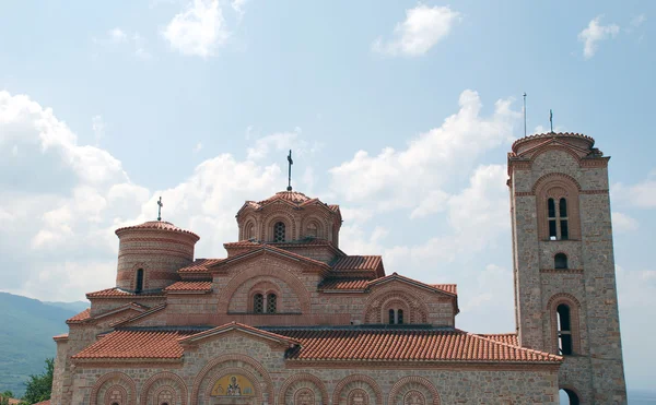 聖パンテレイモン修道院、オフリト、マケドニアの正教会 — ストック写真