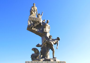 Monument of Victory in Echeban, Cana Cale Dardanelles, Turkey clipart