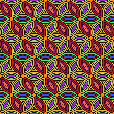 Abstract seamless pattern. clipart