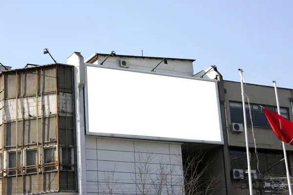 Stock image Blank Billboard - Including clipping path around blank area