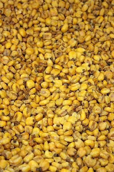 Kukuřice s pozadím slaná omáčka — Stock fotografie