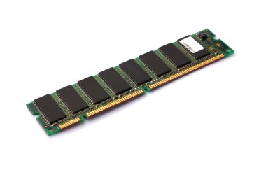 Computer ram isolated on white background clipart