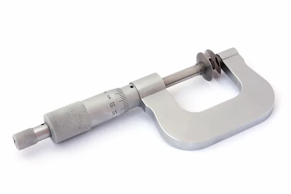 Micrometer isolated on white background horizontal — Stock Photo, Image