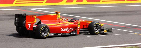 Formel 1 GP2 Racer Dani Clos før løb - Stock-foto