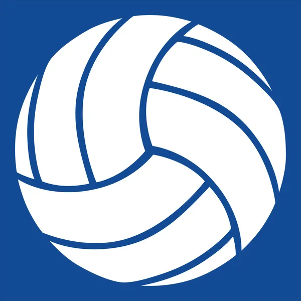 Векторная икона волейбола — стоковый вектор