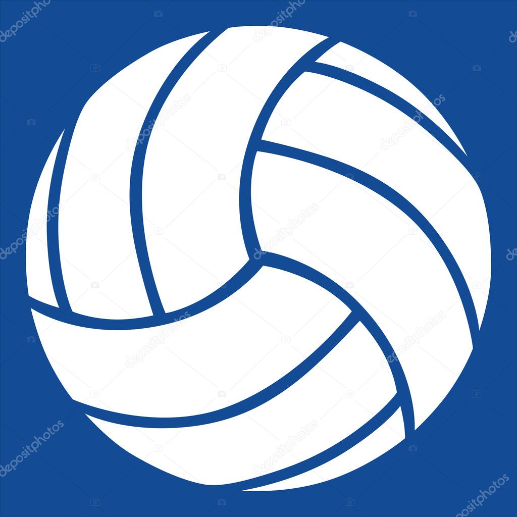 Volleyball vector icon